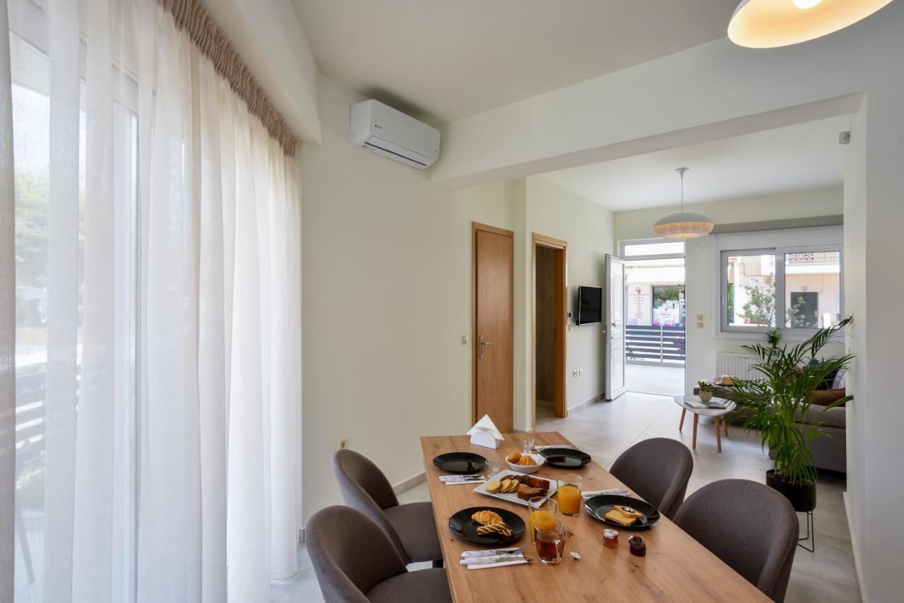 Elia Residences Chrissi Akti Chania Exterior foto