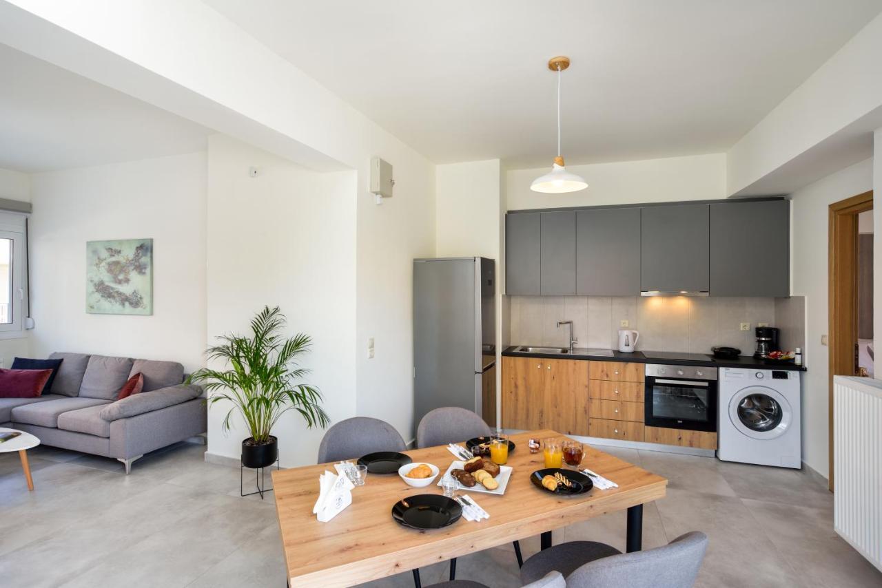 Elia Residences Chrissi Akti Chania Exterior foto