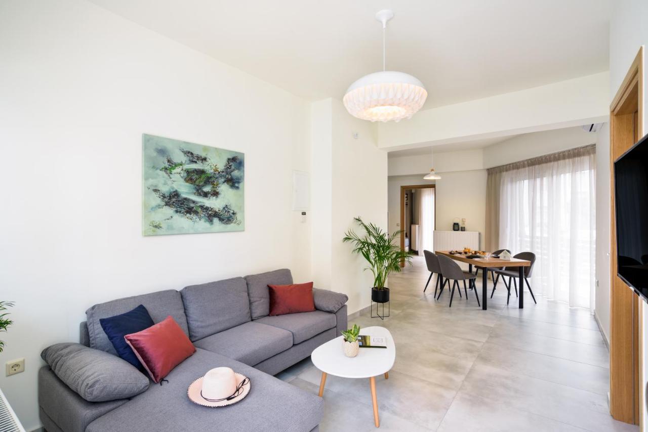 Elia Residences Chrissi Akti Chania Exterior foto
